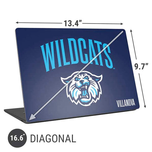 Villanova University Wildcats Universal Laptop 16.6in (13.4 x 9.7in) Skin